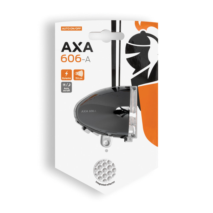 Far AXA 606 Auto 15 Lux cu Dinam Dark Chrome