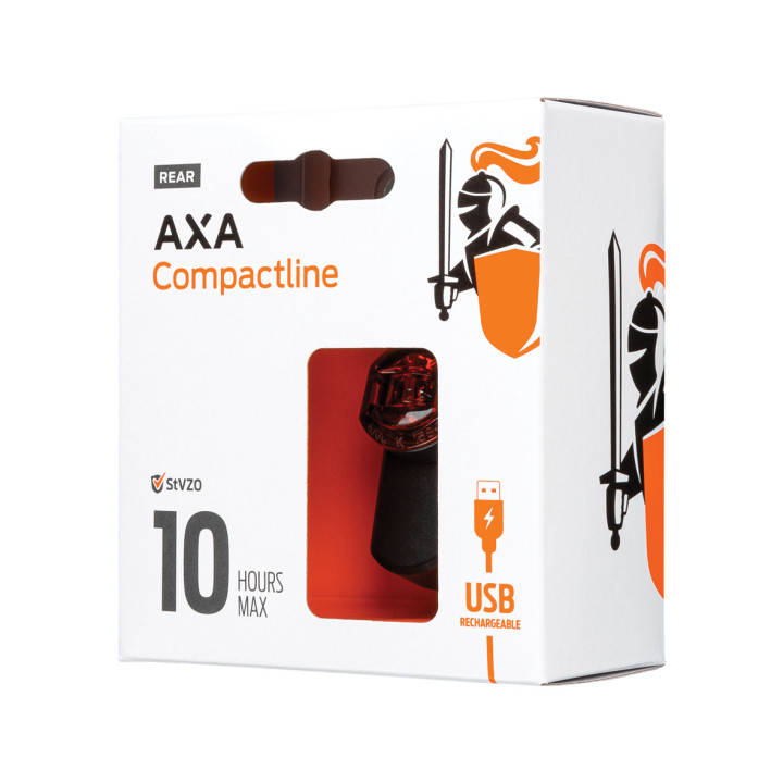 Stop AXA Compactline 1 Led USB | Bicicletă
