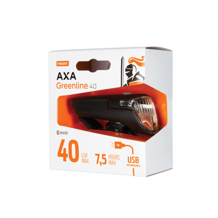 Far AXA Greenline 40 Lux USB - Bicicletă