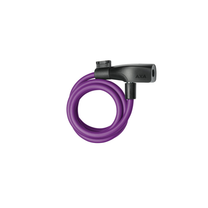 Antifurt Cablu AXA Resolute 8mm 120cm Purple