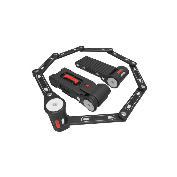 Antifurt Pliabil ZEFAL K-Traz F16 L 95cm Black