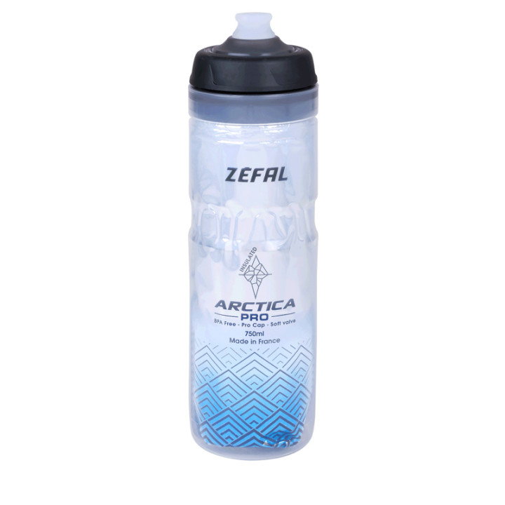 Bidon ZEFAL Arctica Pro 75 750ml - Silver/Blue