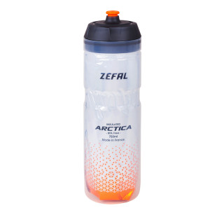 Bidon ZEFAL Arctica 75 Grip-Cap 750ml Silver/Orange