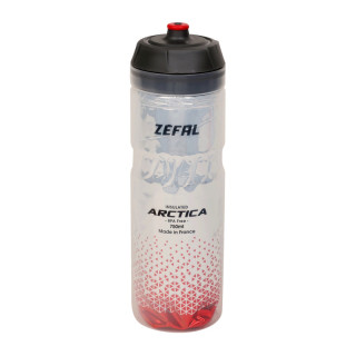 Bidon ZEFAL Arctica 75 Grip-Cap 750ml Silver/Red