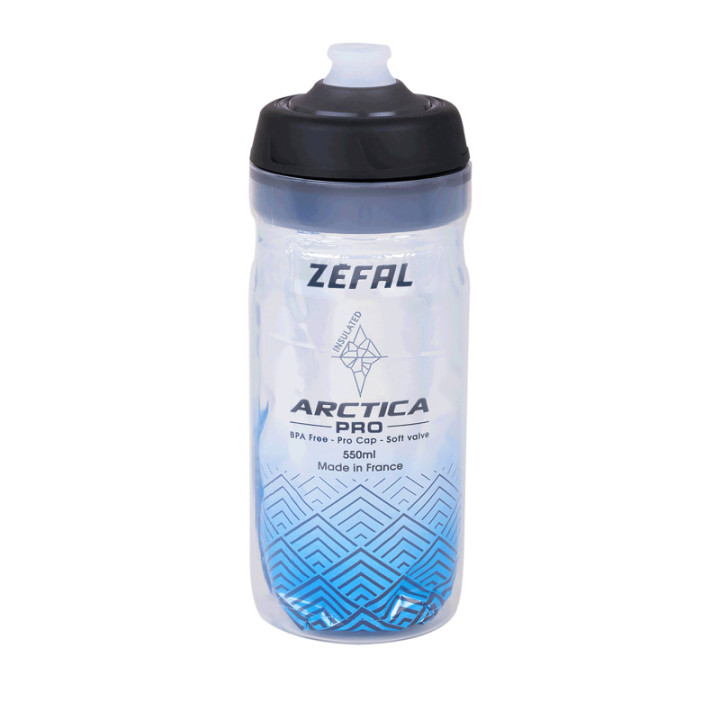 Bidon ZEFAL Arctica Pro 55 550ml Silver/Blue