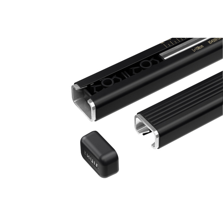 Bare Transversale THULE SquareBar Evo 118 - Set 2