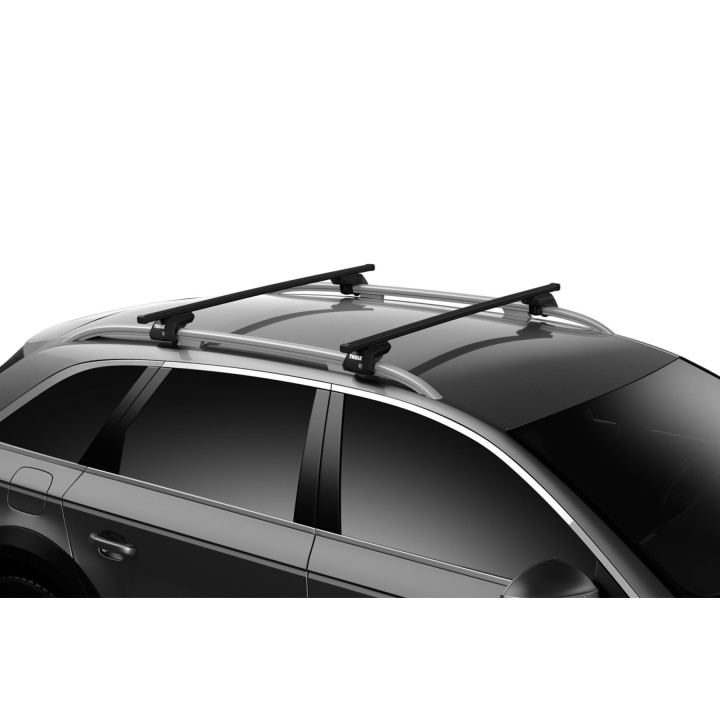 Bare Transversale THULE SquareBar Evo 118 - Set 2