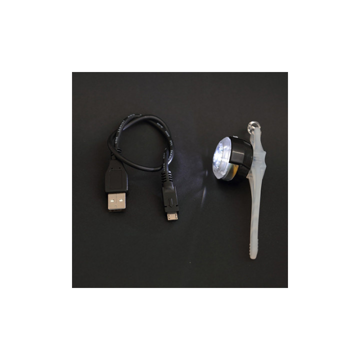 Far Q-LITE QL-LM005F USB 1 Led | Iluminare Bicicletă