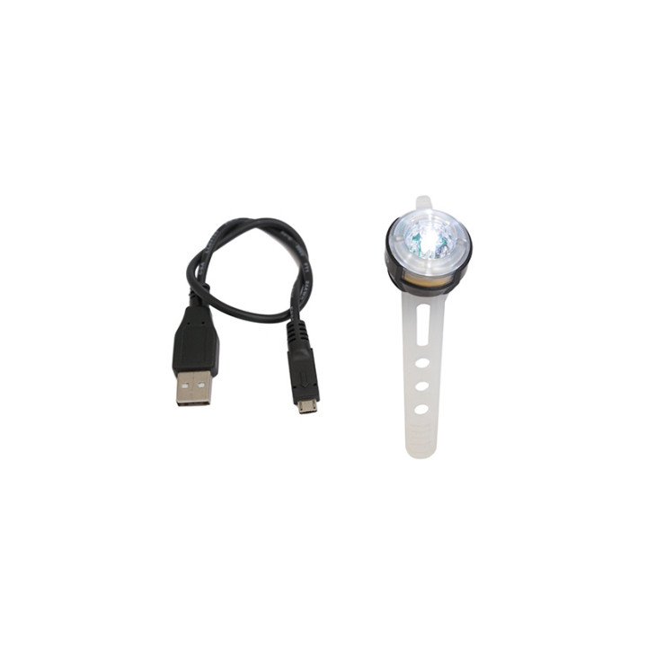 Far Q-LITE QL-LM005F USB 1 Led | Iluminare Bicicletă