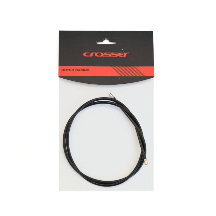 Cămașă cablu frână CROSSER 2p 1000mm Negru