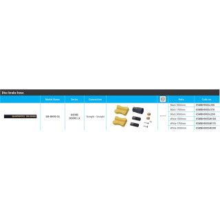 Furtun Frână Hidraulică Shimano SM-BH90-SS 1000mm