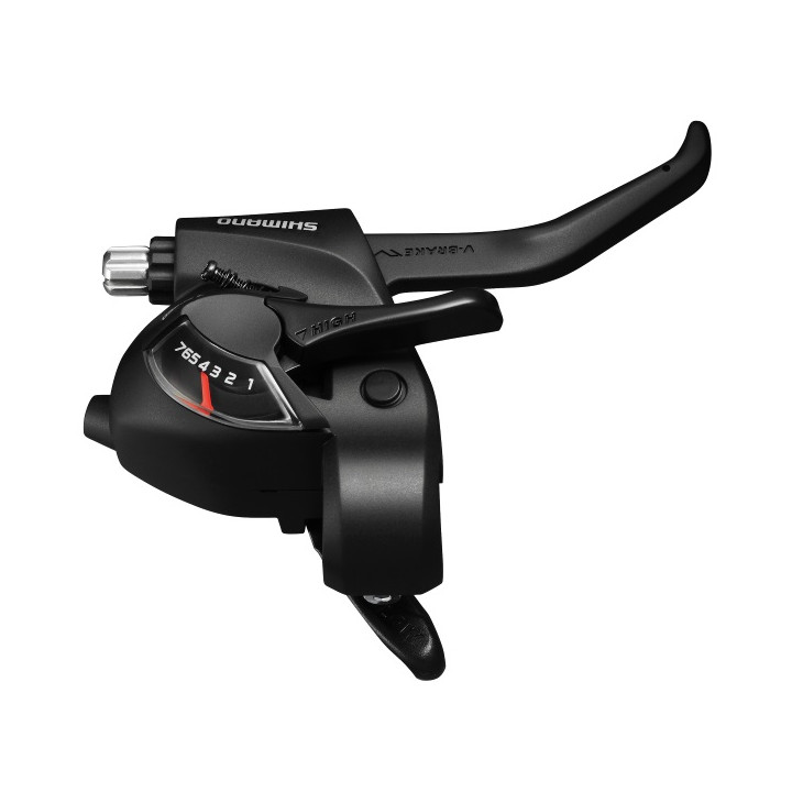 Maniță Shimano ST-EF41-7R Schimbător/Frână 7V Neagră