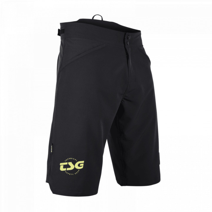Pantaloni Scurti Ciclism TSG SP8 Black/Yellow
