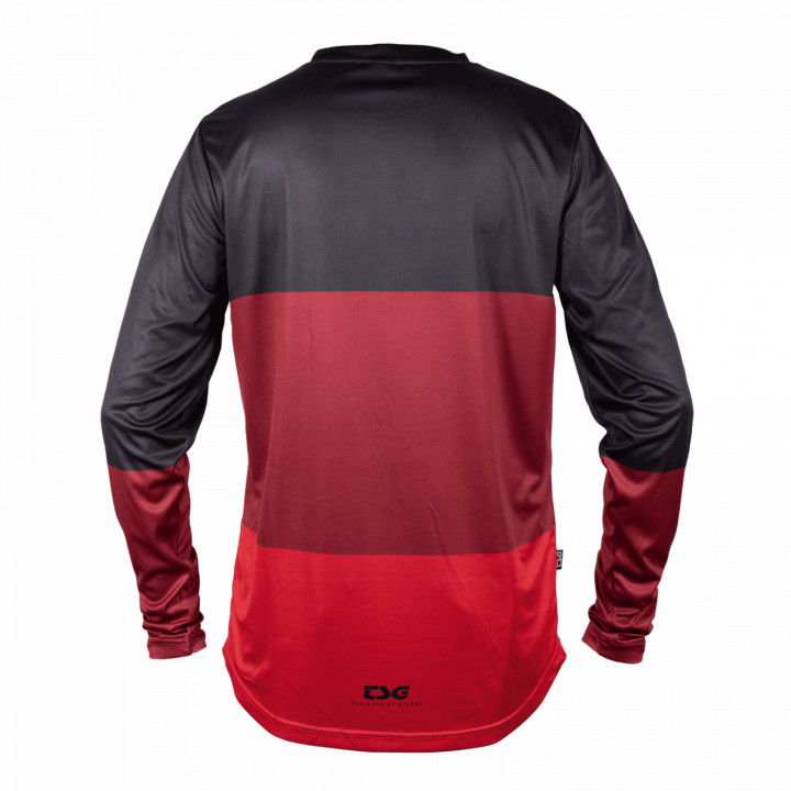 Tricou Ciclism TSG Waft L/S - Red Globe
