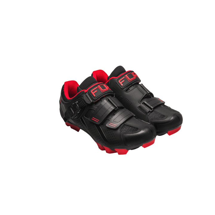 Pantofi Ciclism FLR F-65 III Elite MTB Black/Red