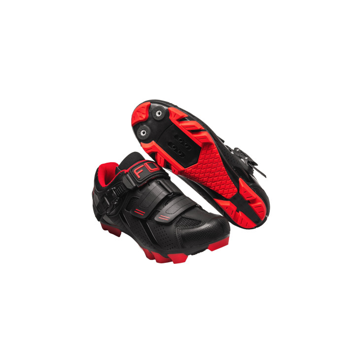 Pantofi Ciclism FLR F-65 III Elite MTB Black/Red