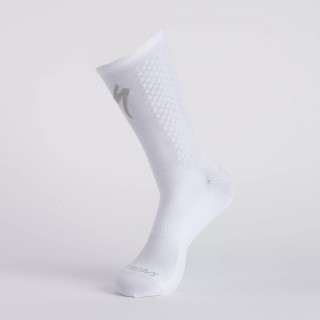 Sosete Ciclism SPECIALIZED Knit Tall White/Silver
