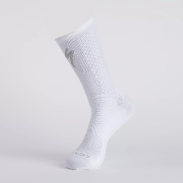 Sosete Ciclism SPECIALIZED Knit Tall White/Silver