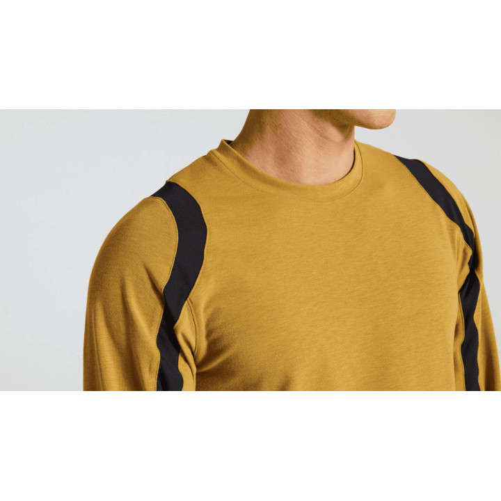 Tricou Ciclism Specialized Men's Trail L/S Harvest Gold
