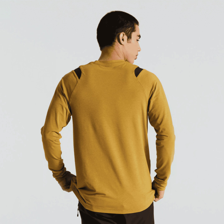 Tricou Ciclism Specialized Men's Trail L/S Harvest Gold
