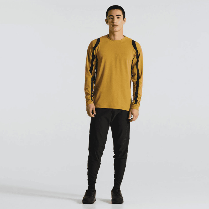 Tricou Ciclism Specialized Men's Trail L/S Harvest Gold