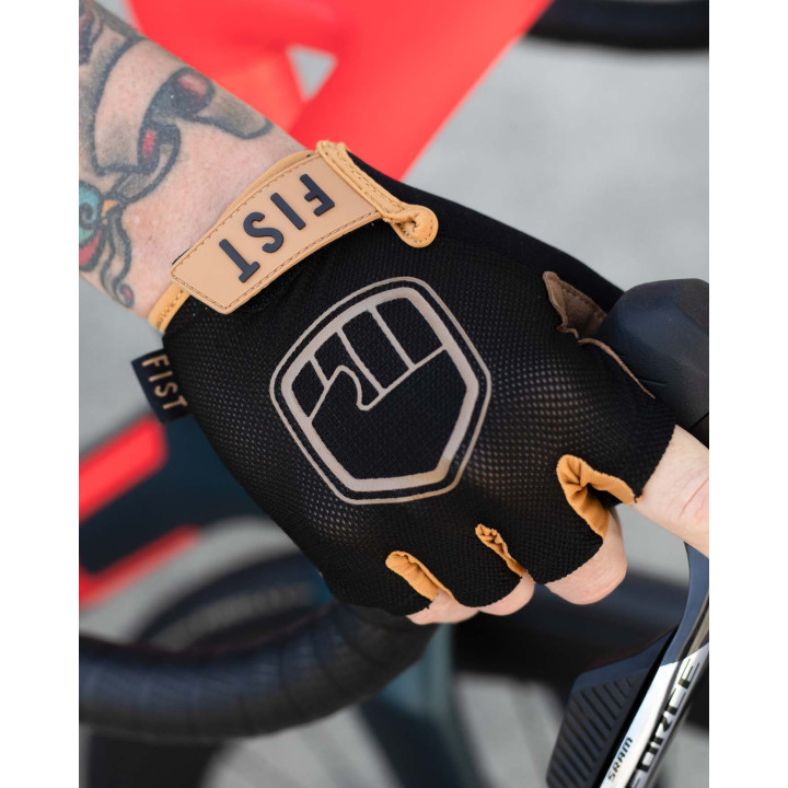 Mănuși Ciclism FIST Black n Tan - Protecție MTB/BMX