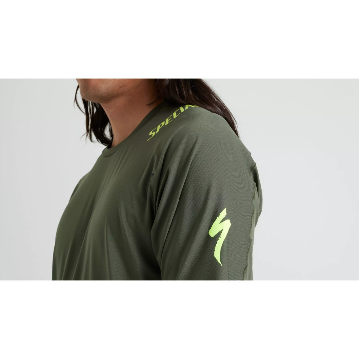 Tricou Ciclism SPECIALIZED Trail Air Oak Green