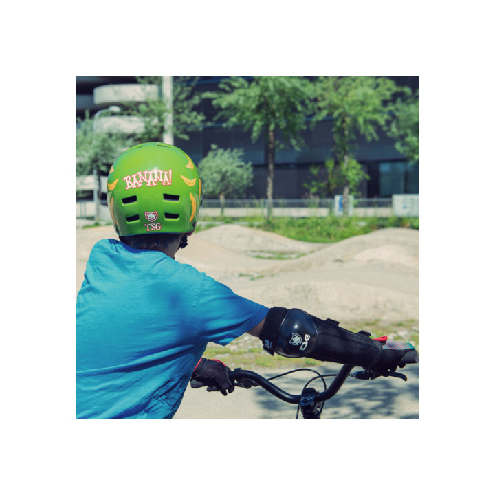 Cotiere TSG Youth - Black | Protecție Downhill MTB