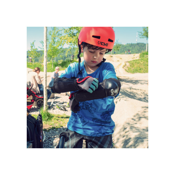 Cotiere TSG Youth - Black | Protecție Downhill MTB