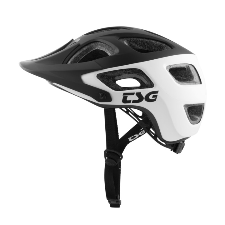 Casca TSG Seek Graphic Design Block White-Black MTB
