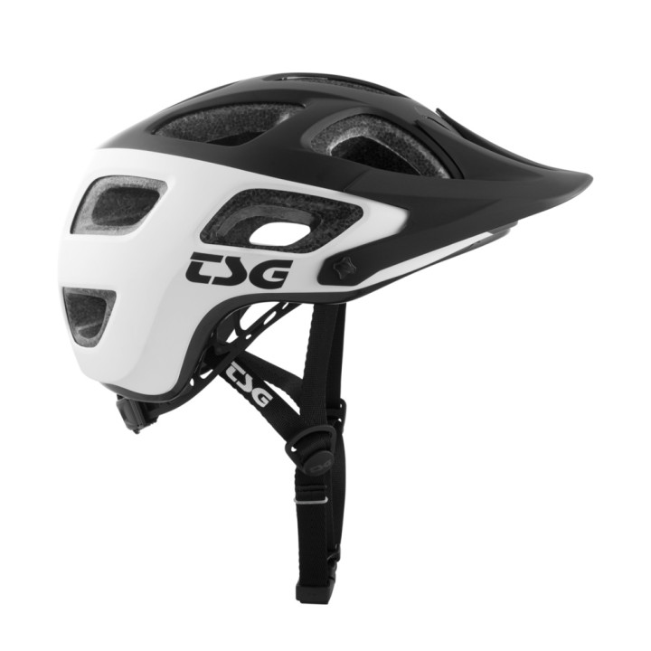 Casca TSG Seek Graphic Design Block White-Black MTB