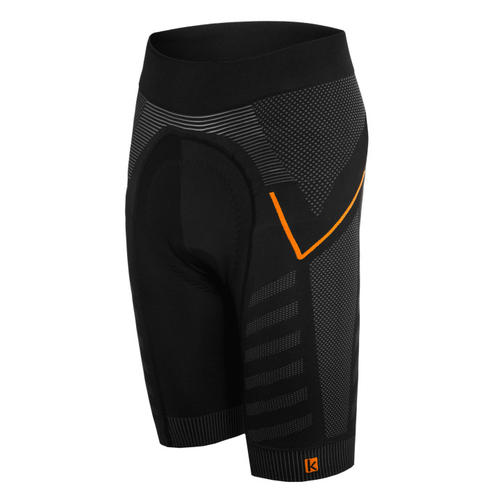Pantaloni Scurti Ciclism FUNKIER Velletri Elite Grey/Orange