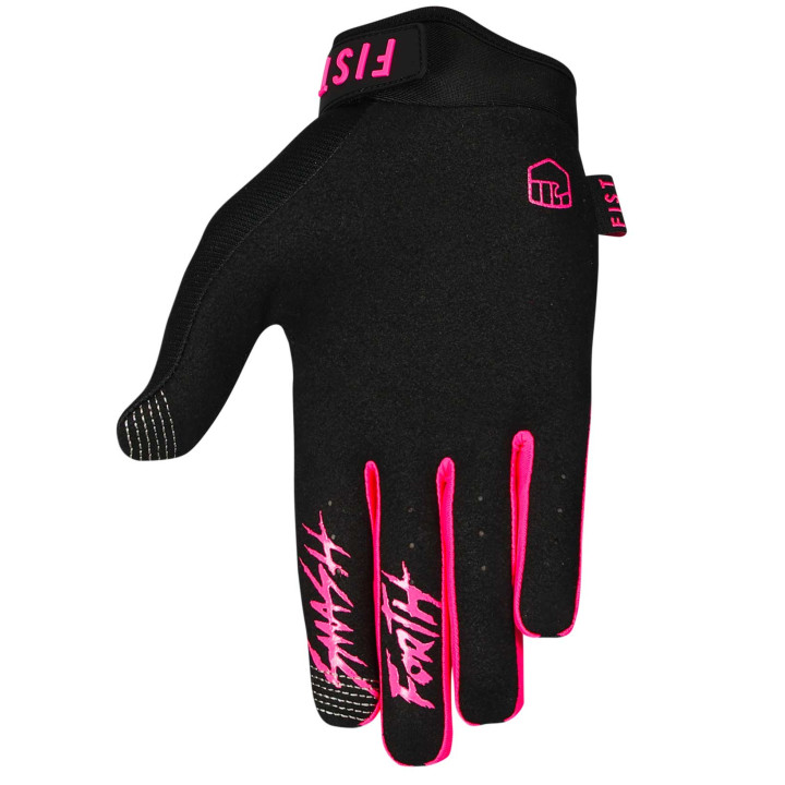 Mănuși Ciclism FIST Stocker Fluro Pink (L/F)