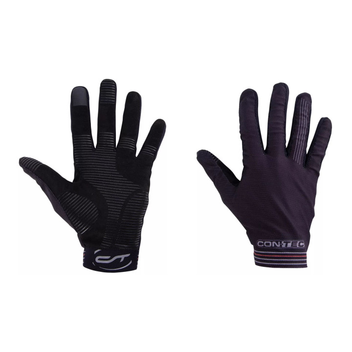 Mănuși Ciclism CONTEC Smooth Criminal Black L/F
