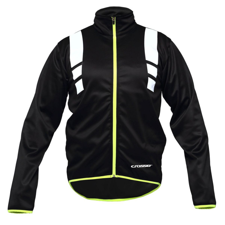 Jacheta Ciclism CROSSER RS-588 Black/Green