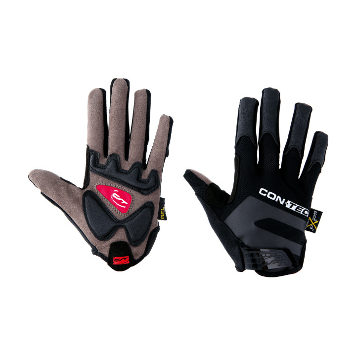 Mănuși Ciclism CONTEC Driver L/F Black