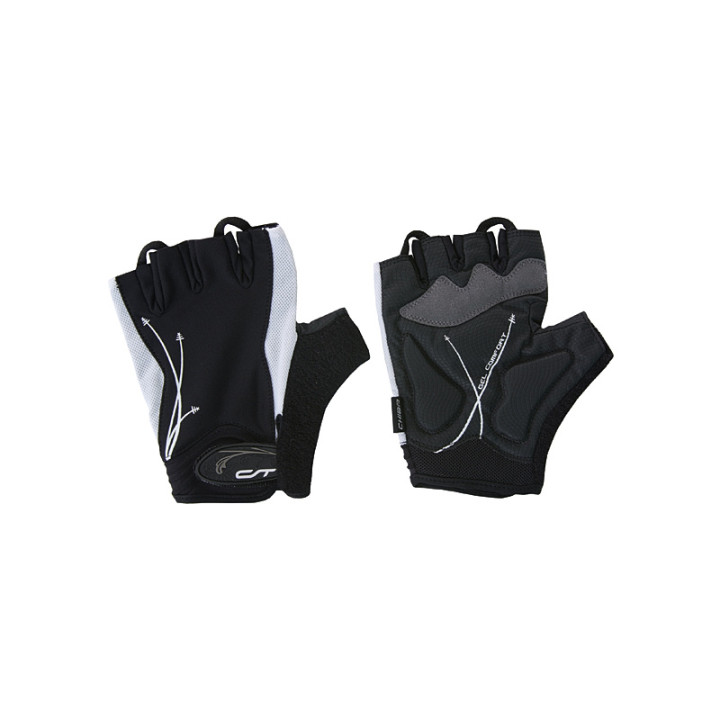 Mănuși Ciclism CONTEC Lady Gel - Black