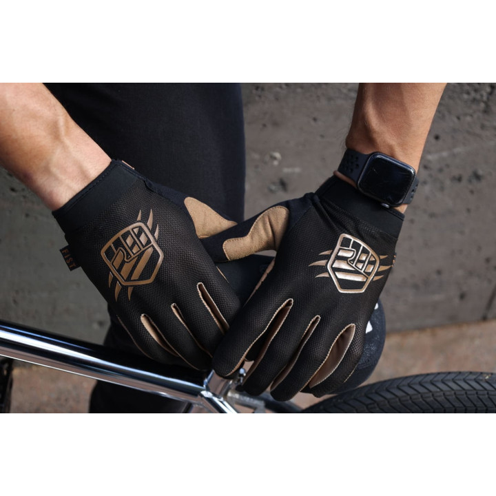 Mănuși Ciclism FIST Breezer Hot Weather Black Tan