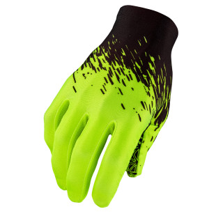 Mănuși Ciclism SupaCAZ SupaG L/F Black/Neon Yellow