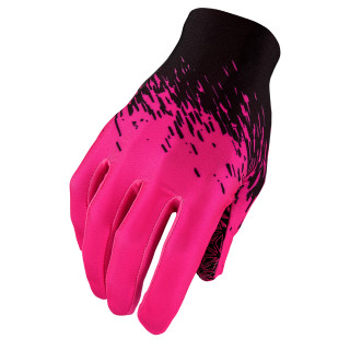 Mănuși Ciclism SUPACAZ SupaG Black/Neon Pink L/F