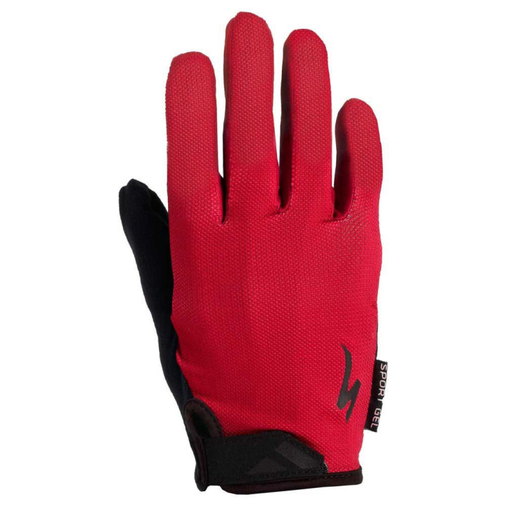 Mănuși Ciclism SPECIALIZED Body Geometry Sport Gel L/F Red
