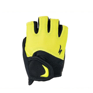 Mănuși Ciclism SPECIALIZED Kids' Body Geometry Hyper Green