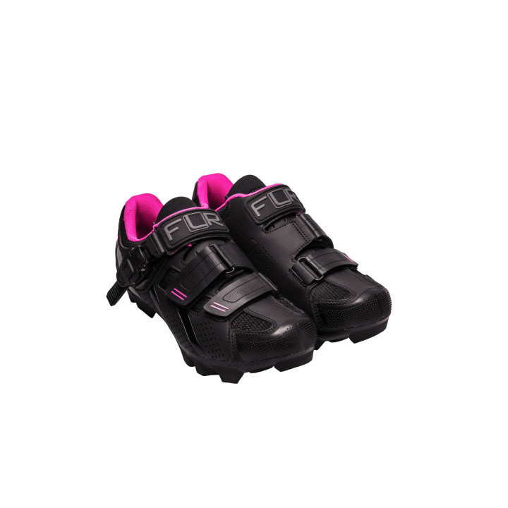 Pantofi Ciclism FLR F-65 III Elite MTB Black/Pink
