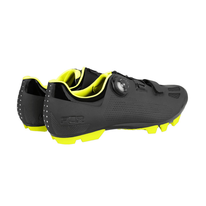 Pantofi Ciclism FLR F-70 Elite MTB Black/Neon