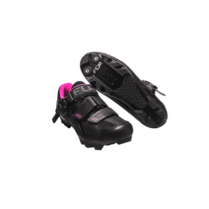 Pantofi Ciclism FLR F-65 III Elite MTB Black/Pink