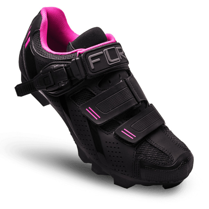 Pantofi Ciclism FLR F-65 III Elite MTB Black/Pink
