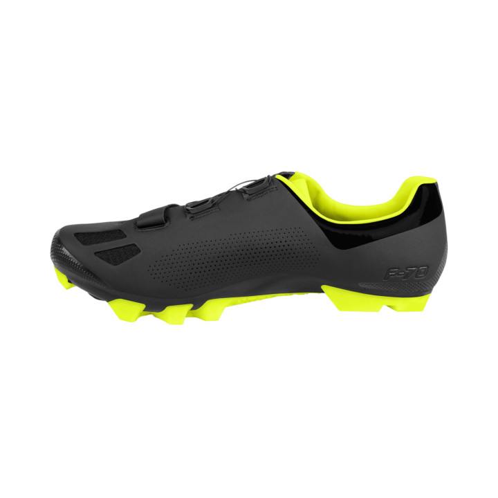 Pantofi Ciclism FLR F-70 Elite MTB Black/Neon