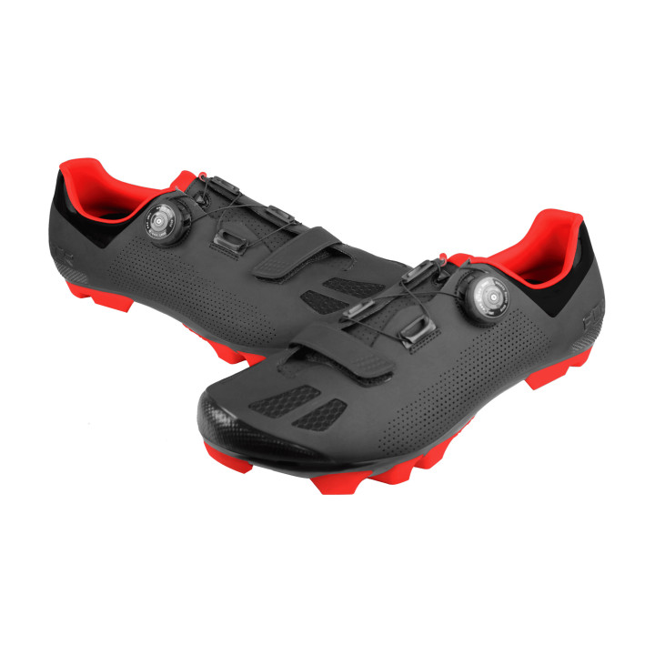 Pantofi Ciclism FLR F-70 Elite MTB Black/Red