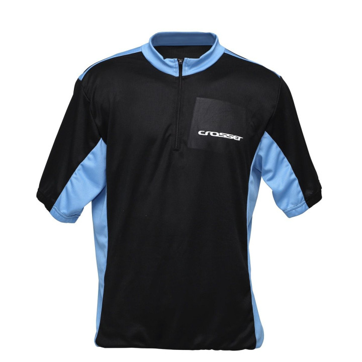 Tricou Ciclism CROSSER CW-17-105 Negru/Albastru