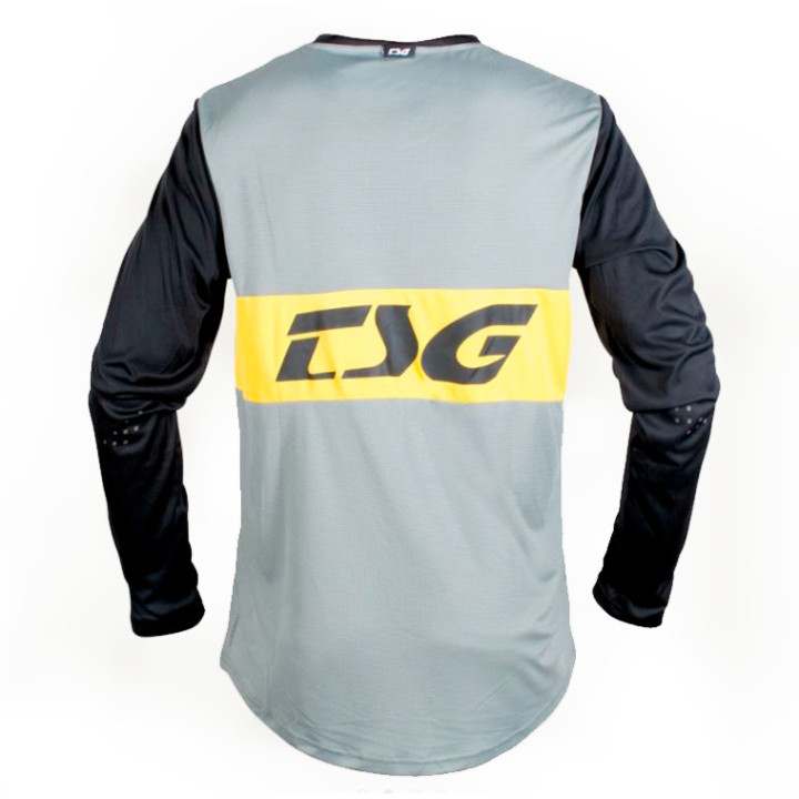 Tricou Ciclism TSG Walf L/S Grey Black
